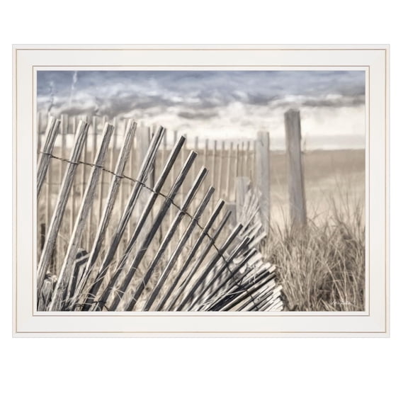 TrendyDecor4U On The Coastline By Lori Deiter Framed Print LD970GP-226G