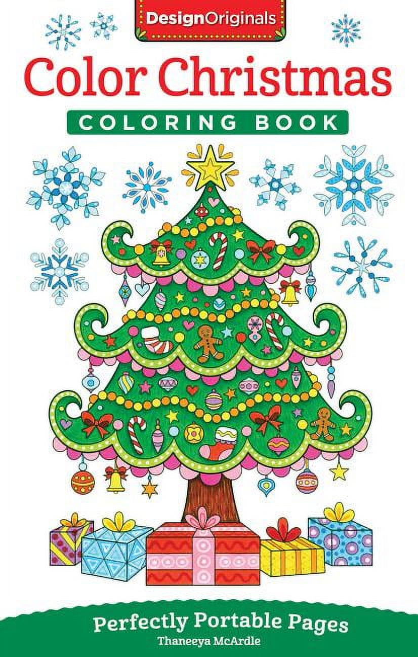 On-The-Go Coloring Book: Color Christmas Coloring Book: Perfectly ...