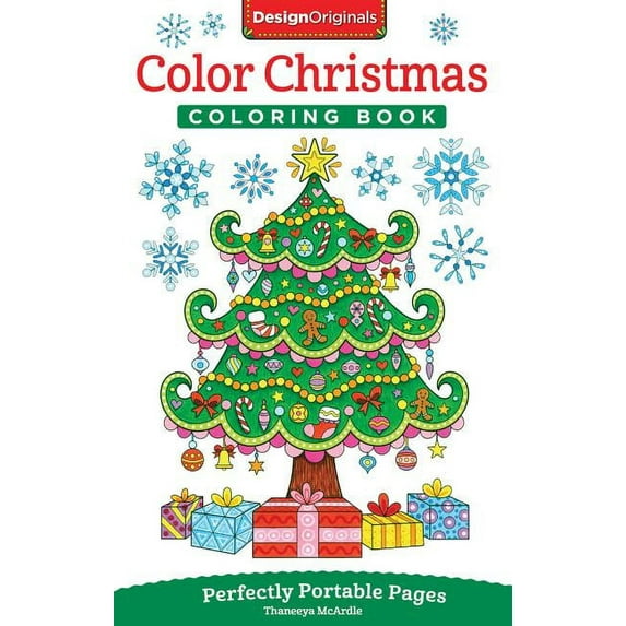 On-The-Go Coloring Book Color Christmas Coloring Book: Perfectly Portable Pages, Book 16, (Paperback)