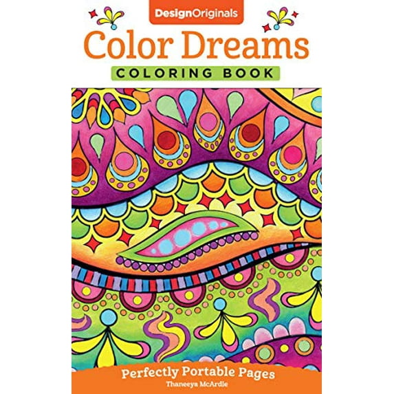 Pre-Owned Color Dreams Coloring Book: Perfectly Portable Pages (Paperback) 1497200369 9781497200364