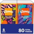 thumbnail image 1 of On-The-Go Facial Tissues, 8 On-The-Go Packs, 10 Tissues per Box, 3-Ply (80 Total), Packaging May Vary, 1 of 4