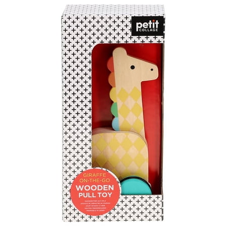 On-The-Go Giraffe Wooden Pull Toy (Other)
