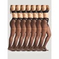 thumbnail image 1 of On the Go Women's Light Support Pantyhose (6 Pair Pack, Black, Size B), 1 of 5