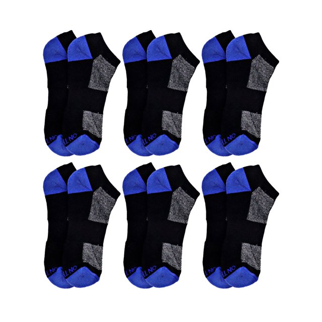 On The Go Men Low Cut Cushion Socks Cotton Casual Cushion Running