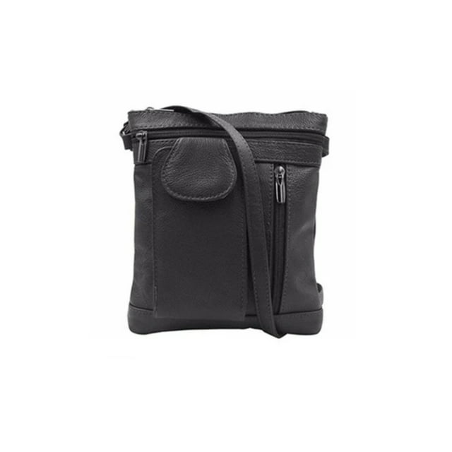 On-The-Go Soft Leather Crossbody Bag with Plus-Size Option