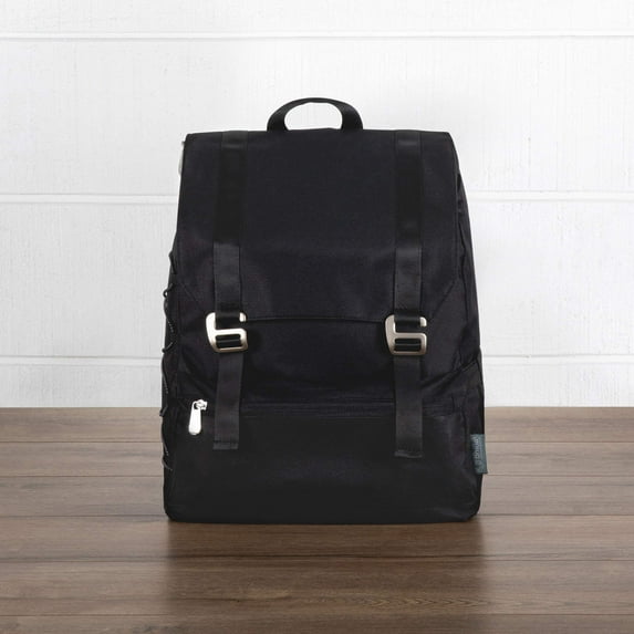 On The Go Traverse Cooler Backpack, (Heathered Gray) Black