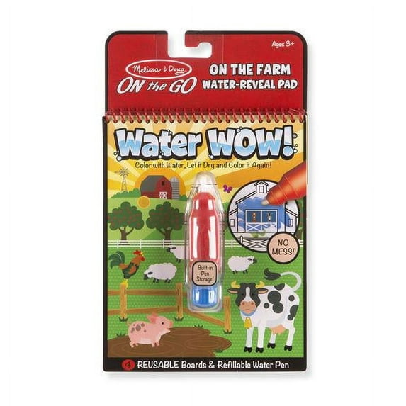 On The Go: Water-Reveal Pad - On The Farm