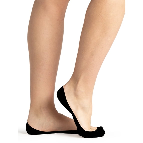 On the Go Women's Extra Low Cut Liner Socks (2 Pair Pack, Black)