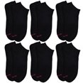 thumbnail image 1 of On The Go Women's Supersoft Socks (6 Pair Pack, Black), 1 of 4