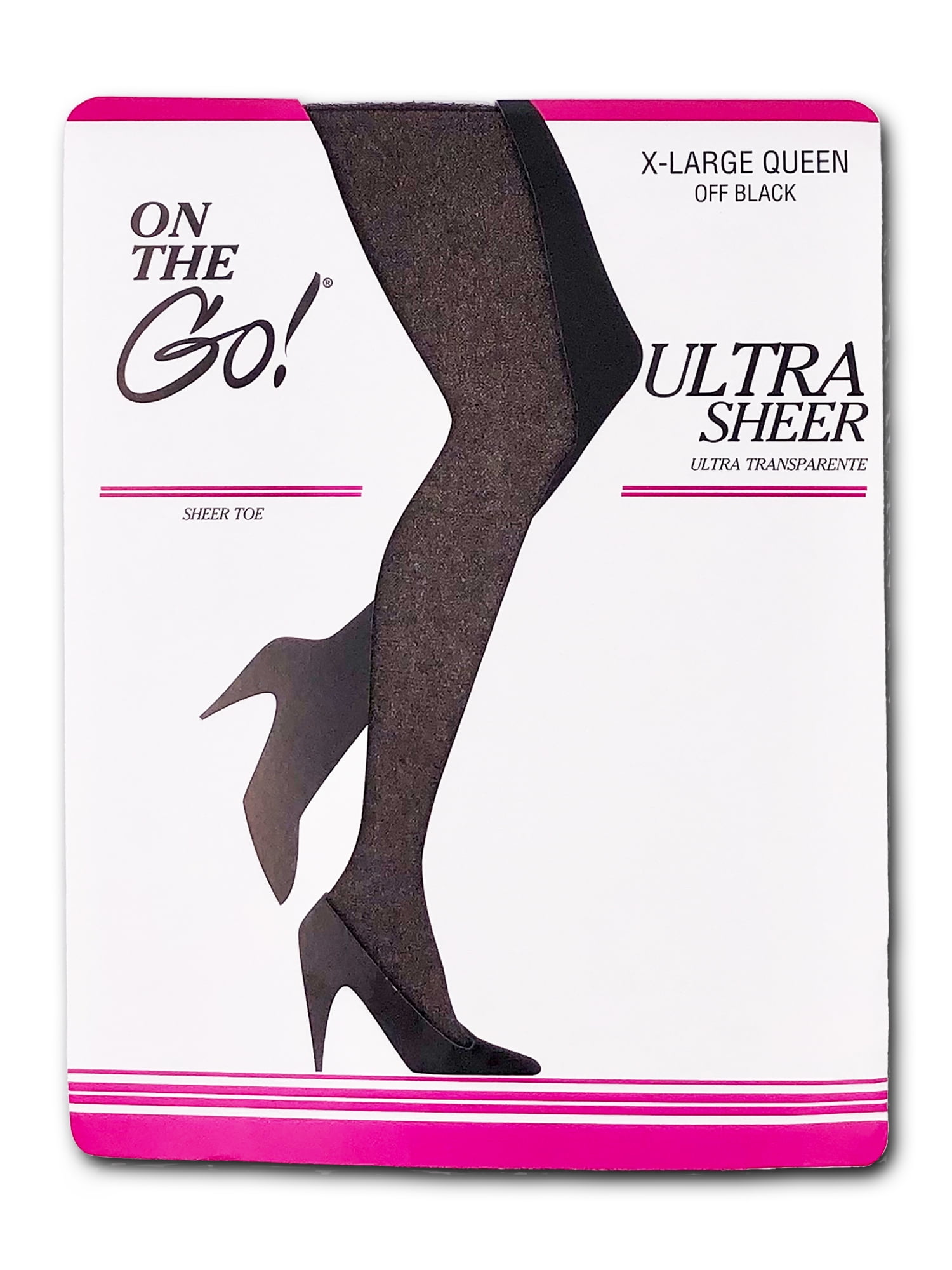 On The Go Women's Ultra Sheer Pantyhose 