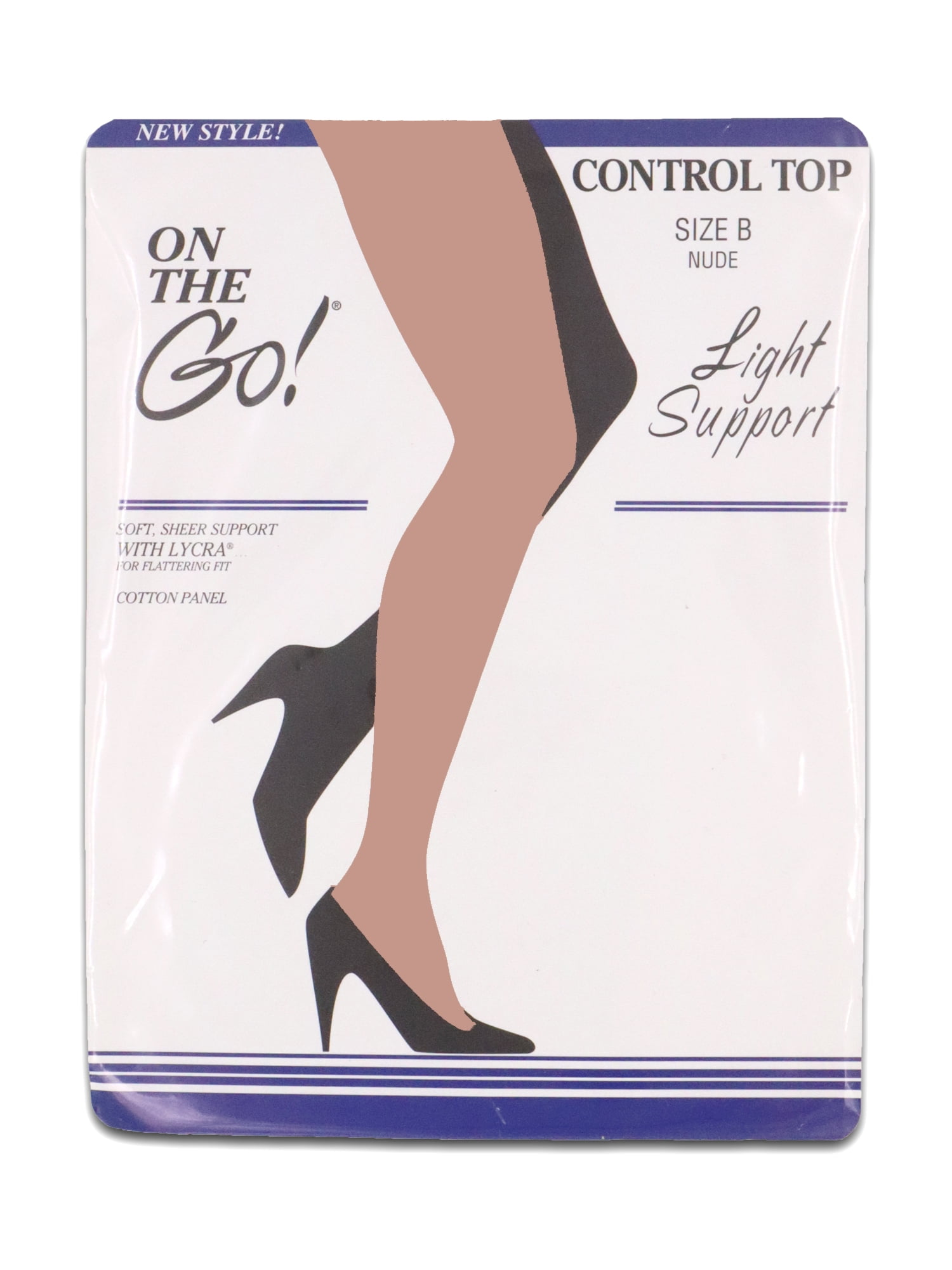 On the Go Women’s Ultra Sheer Pantyhose, 3 Pack