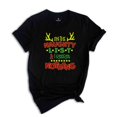 thumbnail image 1 of On The Naughty List & Regret Nothing Christmas Shirt, Funny Christmas Meme T-shirt, Funny Christmas Naughty Shirt, Naughty List Funny Shirt., 1 of 1