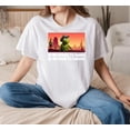thumbnail image 1 of On The Outside I’m Hootin’ Inside Hollerin’ Funny Quote Unisex T-Shirt, up to size 5XL, 1 of 2