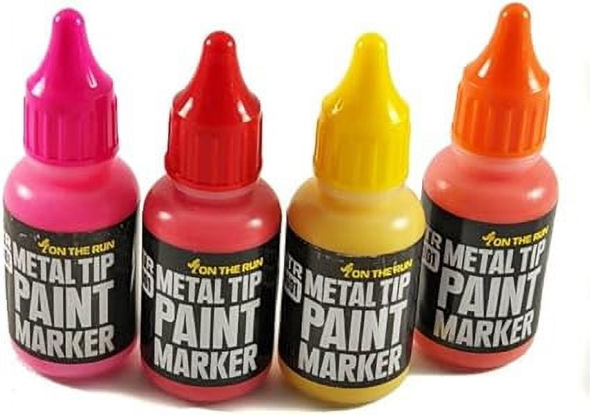 On The Run Metal Tip Permanent Paint Marker Set of Bright