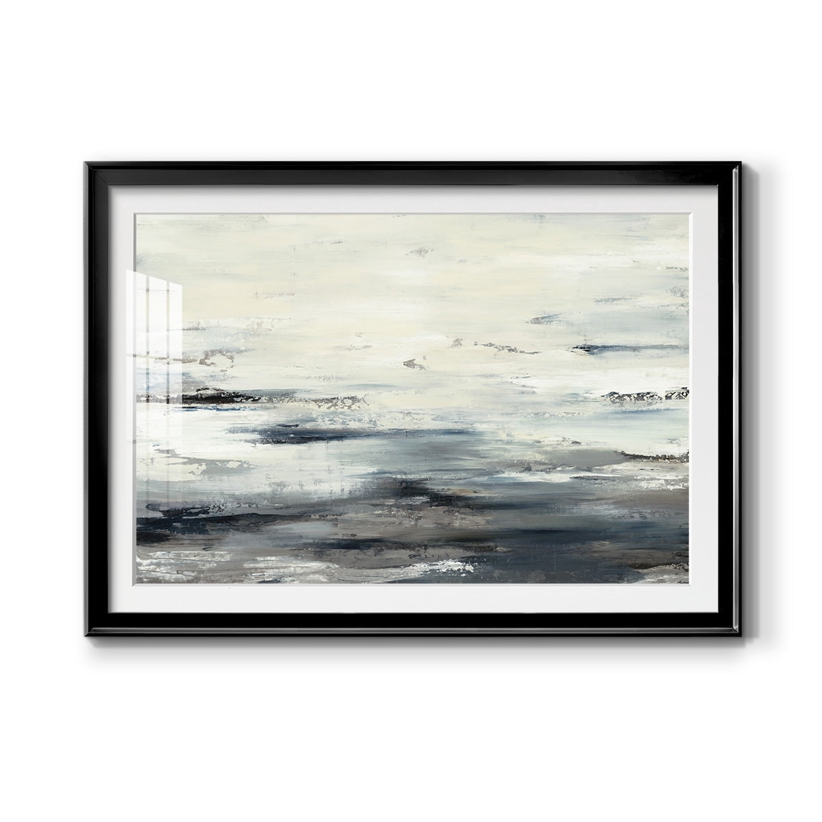 On The Stormy Seas Premium Framed Print - Ready to Hang