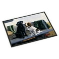 thumbnail image 1 of On The Tailgate Labrador and Springer Spaniel Door Mat, 1 of 4