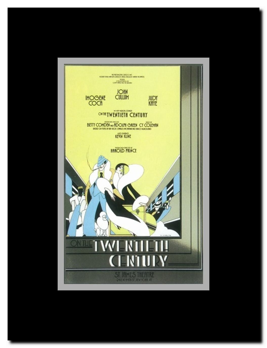 On The Twentieth Century (Broadway) Framed Movie Poster