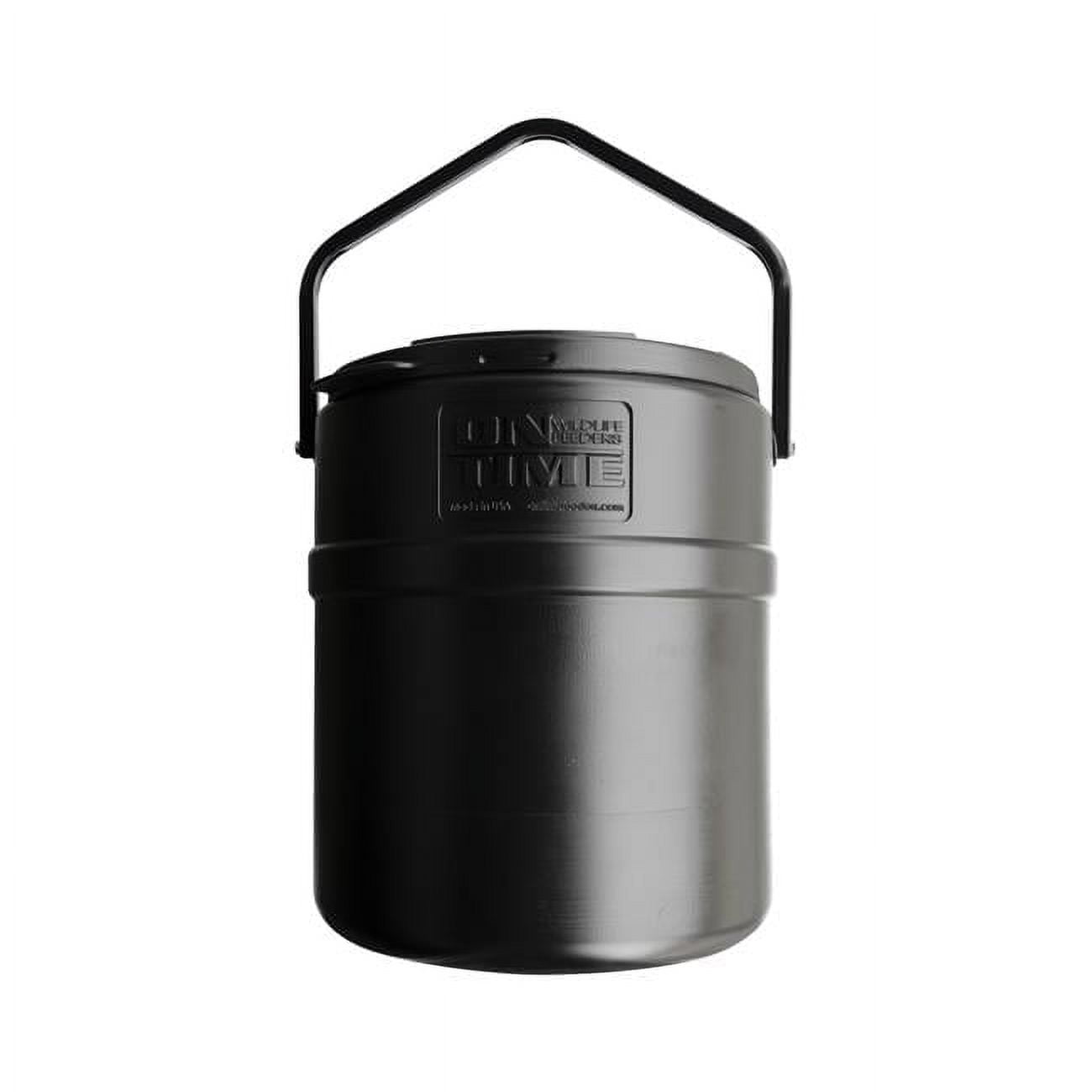 On Time Feeders  20 gal Shakedown Feeder, Black - Extra Large