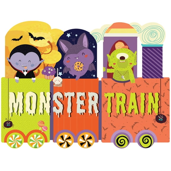 On-Track Learning: Monster Train (Board book)