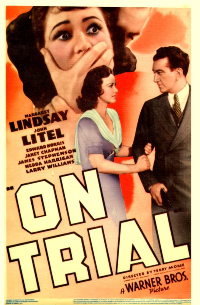 On Trial Canvas Art - (11 x 17)