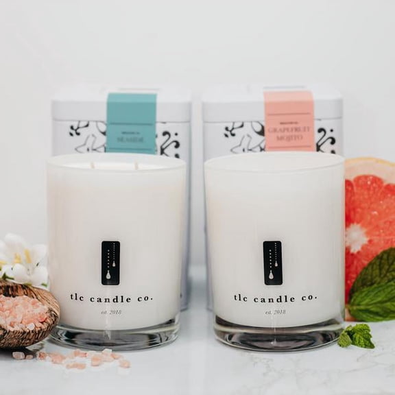 "On Vacation" Luxury 2-Wick Candle Duo