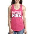 thumbnail image 1 of On Wednesdays We Wear Pink Racerback Tank, 1 of 2