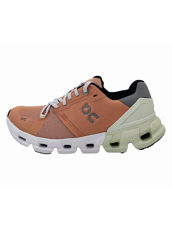 Women's Cloudflyer 4 Sneakers, Peach/Aloe, 8 Medium US