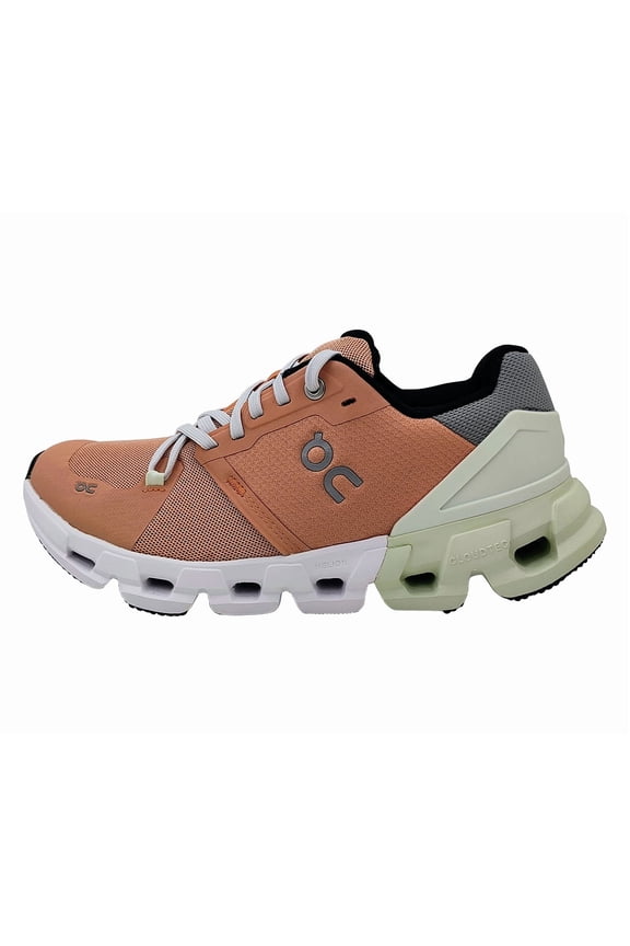 Women's Cloudflyer 4 Sneakers, Peach/Aloe, 8 Medium US