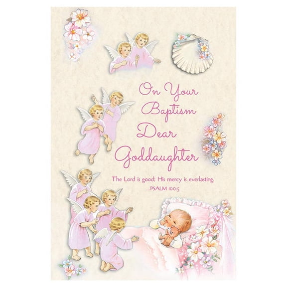 On Your Baptism, Dear Goddaughter Card
