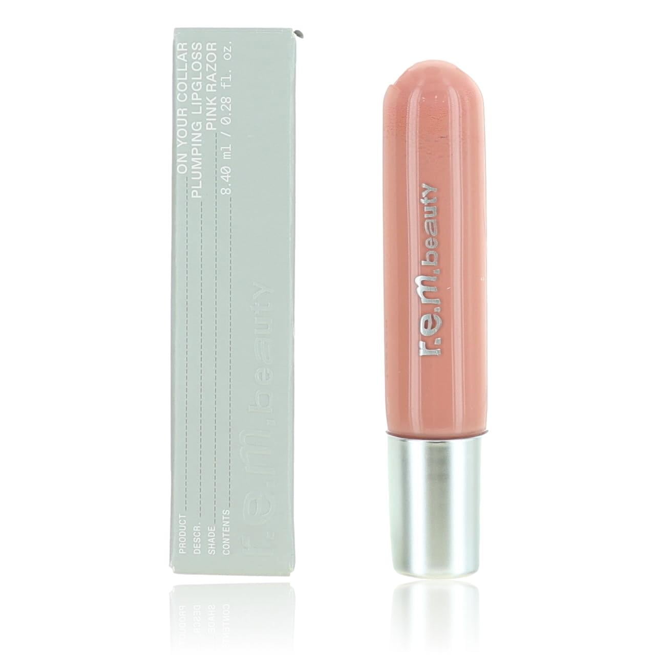 On Your Collar Plumping Lipgloss by r.e.m. beauty, 0.28oz - Pink
