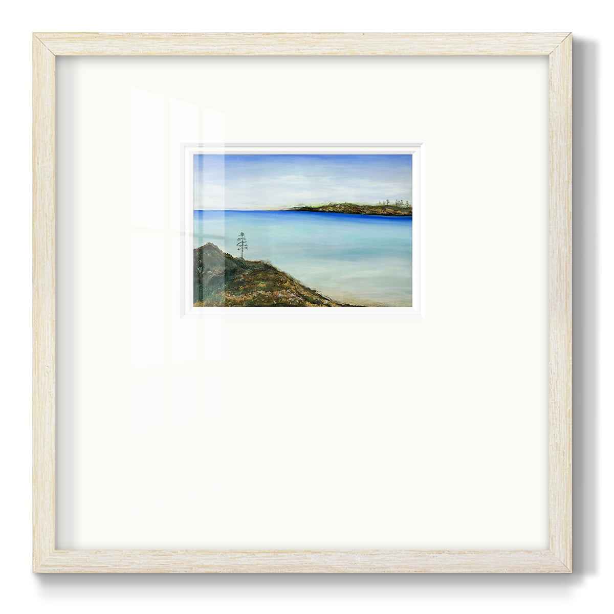 On a Clear DayPremium Framed Print