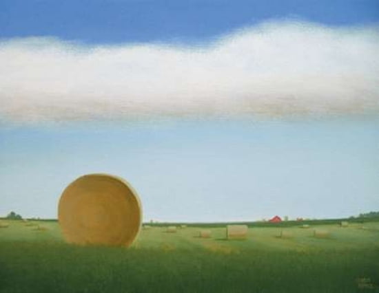 On a Quiet Summers Day Canvas Art - Sharon France (22 x 28)