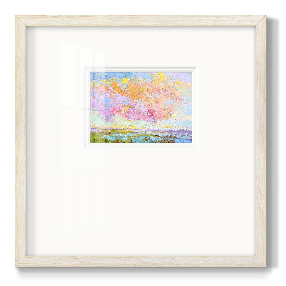 On a Summer's EvePremium Framed Print