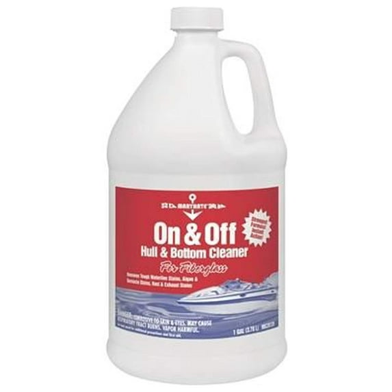 On and Off - Hull and Bottom 1 Gallon Cleaner, 128 oz