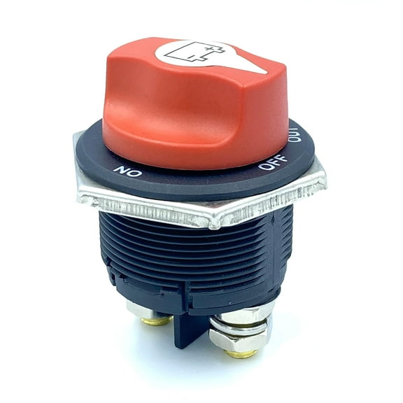 On/off Car Battery Isolator Switch, Max 32v 200a Cont 300a Int Circuit Breaker Battery Disconnect Switch For Cars, Boats, Vehicles