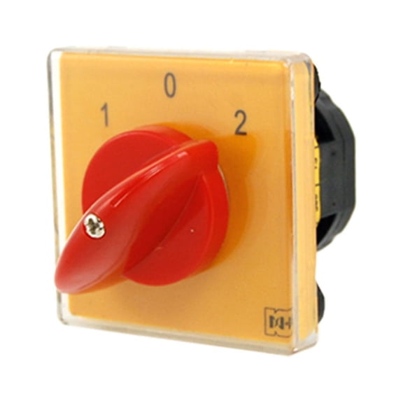 On-off-on 3 Position 4 Screw Terminals Rotary Cam Changeover Combination Switch