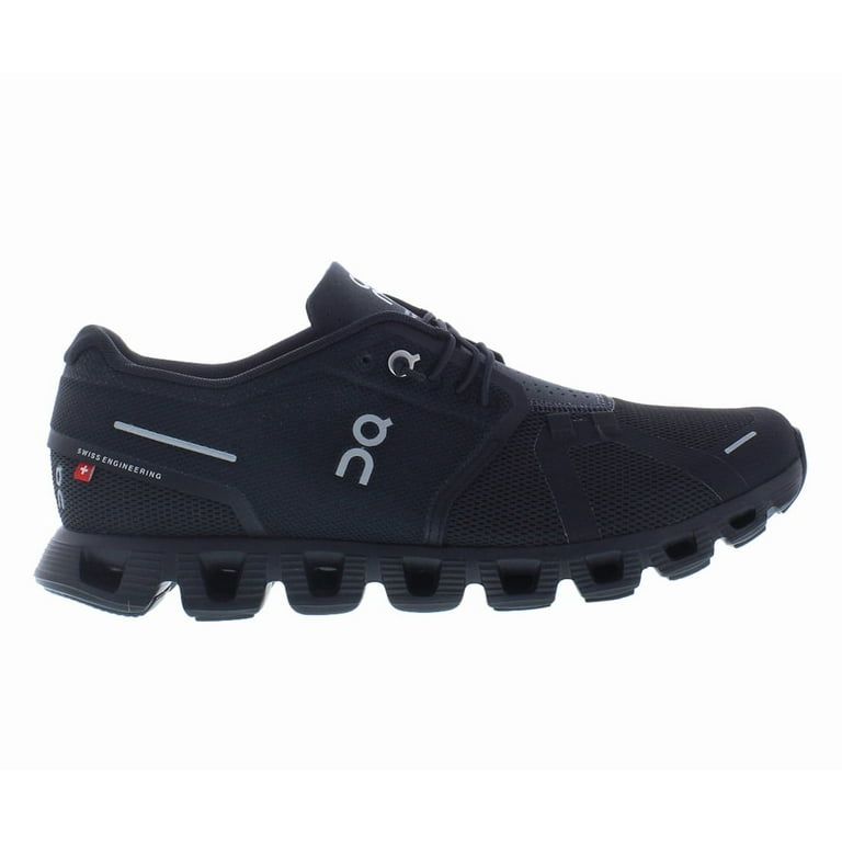 On ALL BLACK Men's Cloud 5 Lightweight Running Shoes with