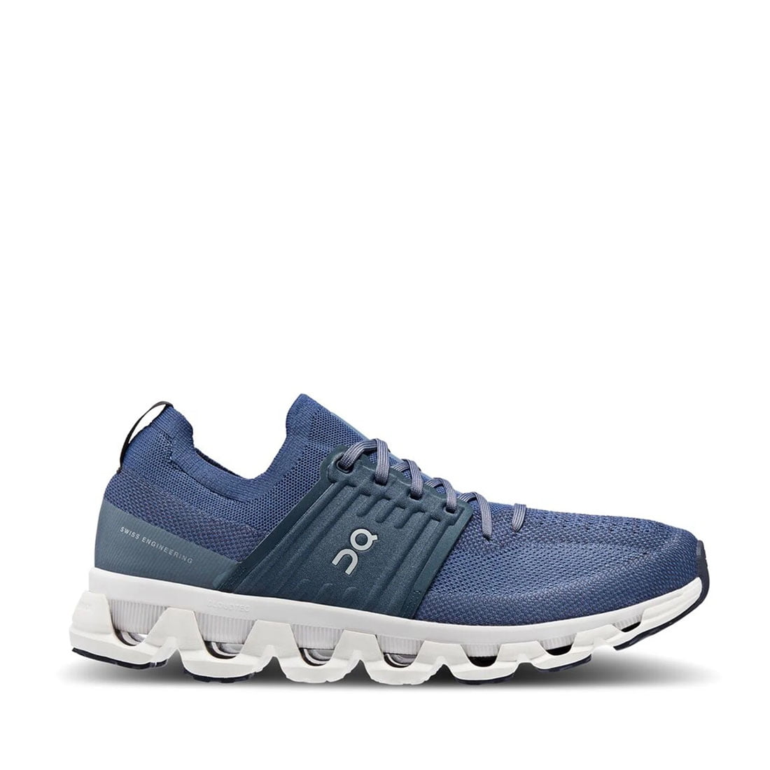 On Running Mens Cloudswift 3 Running Shoes - Denim/Midnight  display picture 1