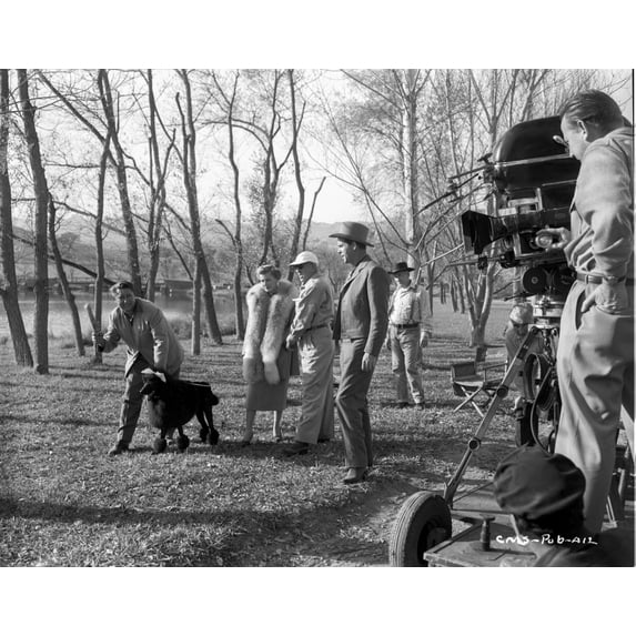 On set of Never a Dull Moment Photo Print (24 x 30)