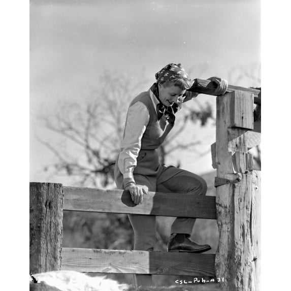 On set of Never a Dull Moment Photo Print (8 x 10)