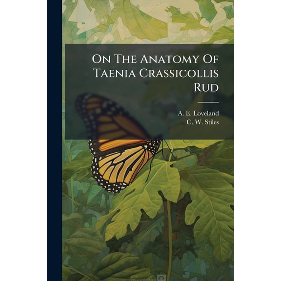 On The Anatomy Of Taenia Crassicollis Rud (Paperback)