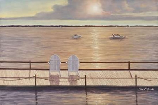 On the Bay Canvas Art - Diane Romanello (20 x 28)