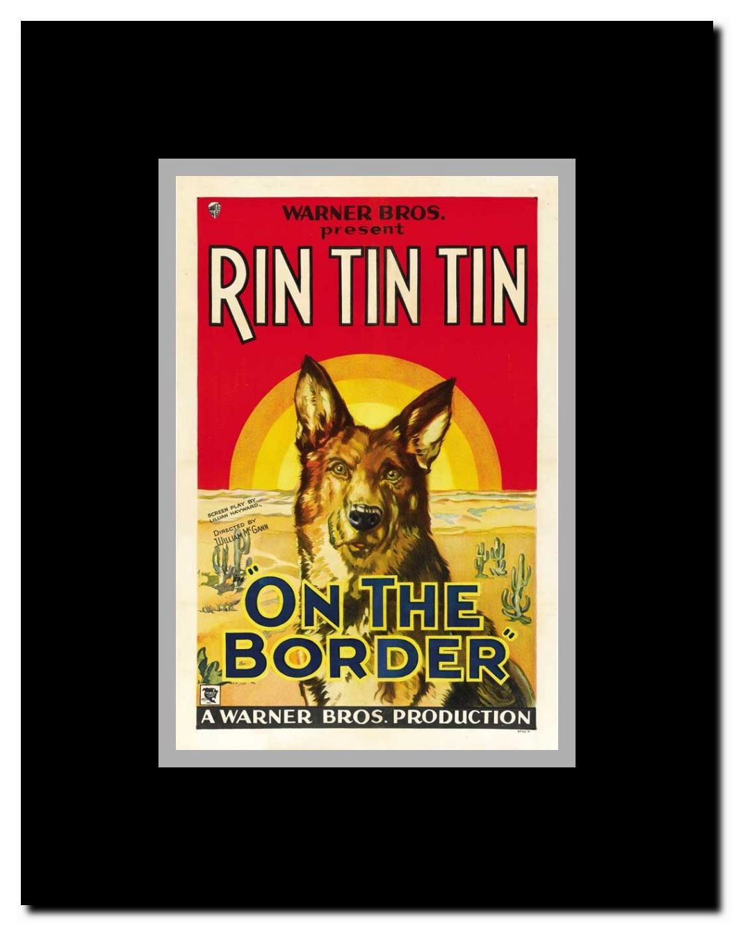 On the Border Framed Movie Poster