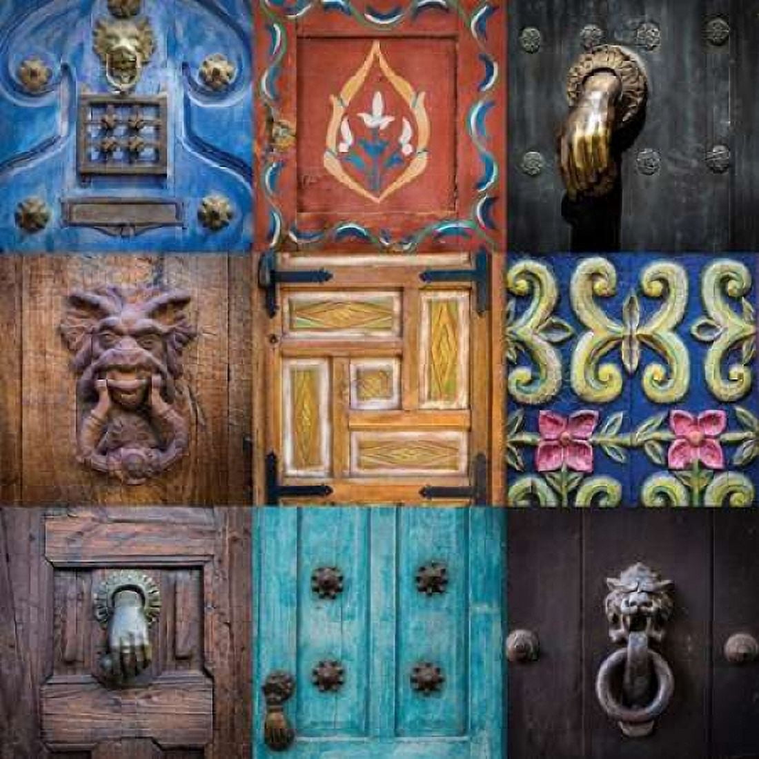 On the Door II Canvas Art - Kathy Mahan (24 x 24)