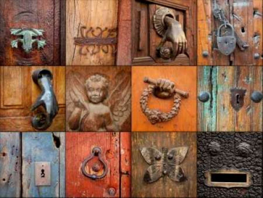 On the Door IV Canvas Art - Kathy Mahan (22 x 28)