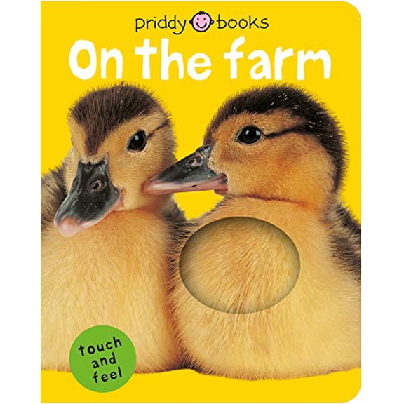 Pre-Owned On the Farm Bright Baby Touch and Feel, by Roger Priddy, (Hardcover), Children's Books, English