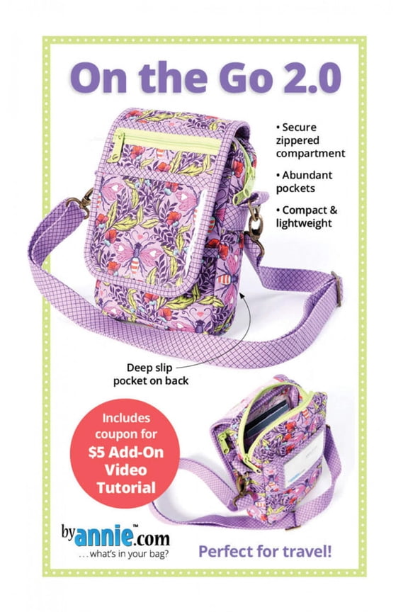On the Go 2.0 Bag Sewing Pattern from ByAnnie