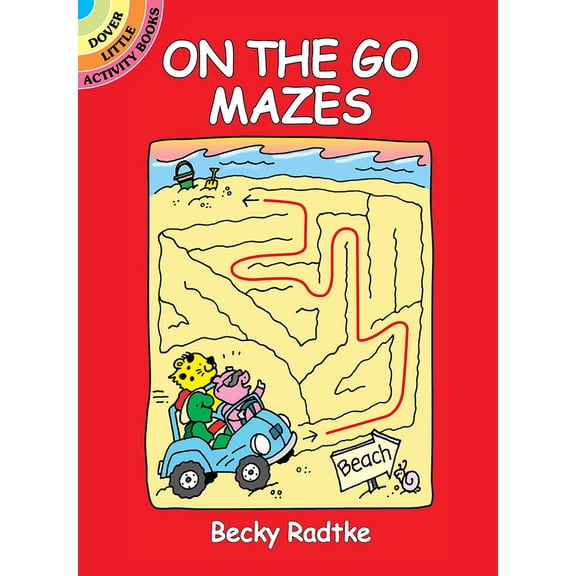 Pre-Owned On the Go Mazes (Paperback) 0486441032 9780486441030