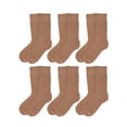 thumbnail image 1 of On the Go Men's Dress Socks (6 Pair Pack, Tan with Dots), 1 of 2
