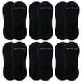 thumbnail image 1 of On the Go Men's Invisible Socks (6 Pair Pack, Black), 1 of 3